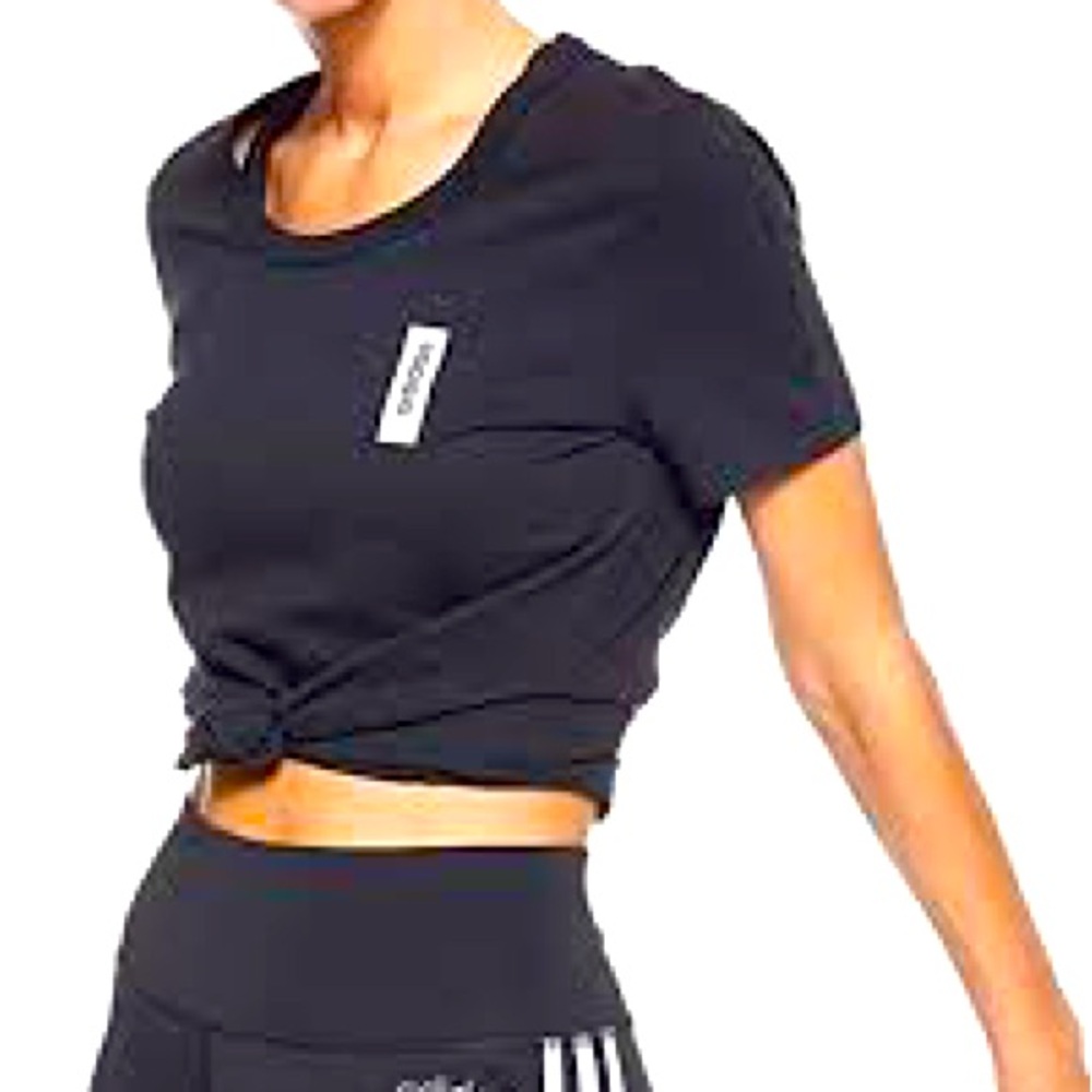 🌸2 for $35 NWT ADIDAS Training Top EI4633 Tank top tee Black Size M